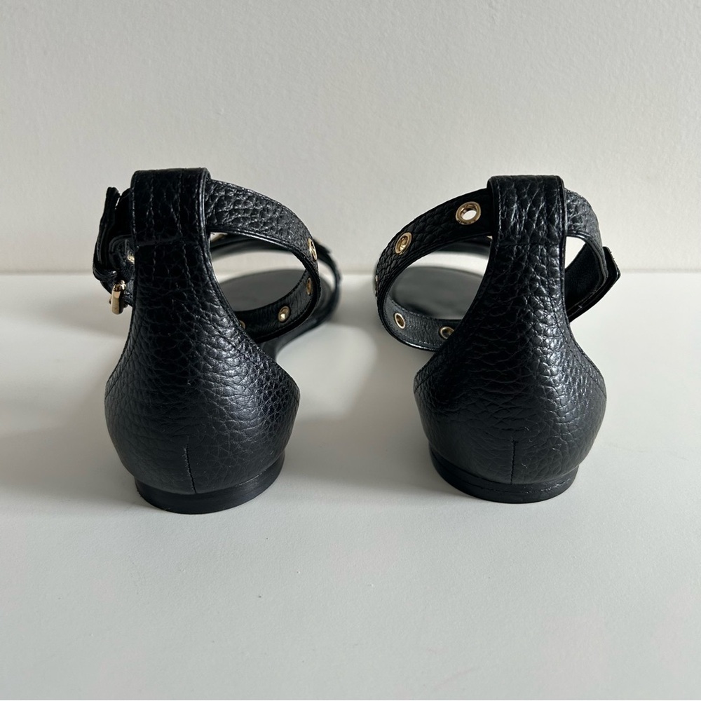 LOUIS VUITTON TROPICAL BLOOM SANDALS SHOES SZ 37 BLACK BNIB LIMITED EDITION - Picture 6 of 9